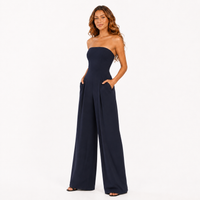 Ceria - Elegant Strapless Jumpsuit professional catalog image 2
