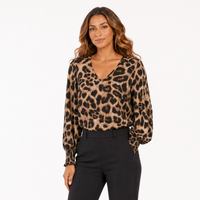 Stylish Blouse with Leopard Print professional catalog image 4