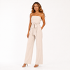 Combinaison Bustier à Taille Nouée