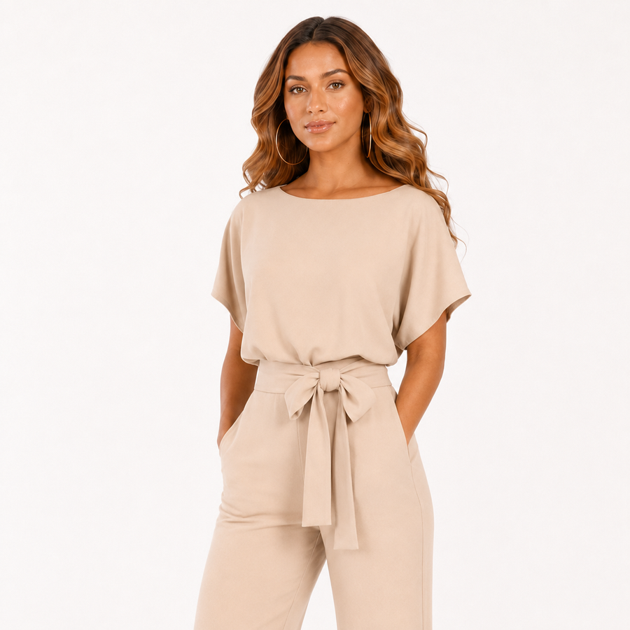 Women’S Tie-Waist Jumpsuit – Effortless Style in a One-Piece professional catalog image 4